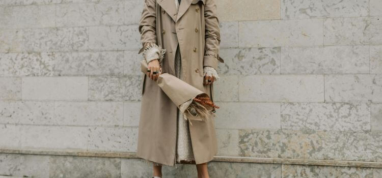 How to clean a trench coat