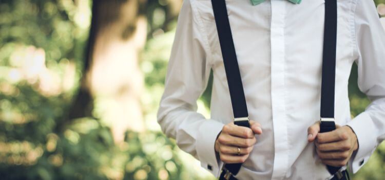 How to wear suspenders for big guys